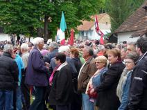Кумровец в день рождения Тито