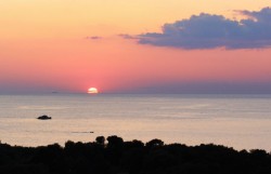 Закат над Истрой