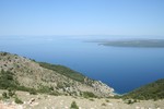 Панорама залива Кварнер с острова Црес