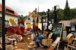 Ярмарка деревянных изделий в Фужине