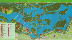 Схема водопада Скрадинский бук