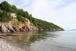 Окрестности города Сень. Тихий пляжик