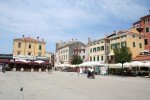 Rovinj. Площадь маршала Тито